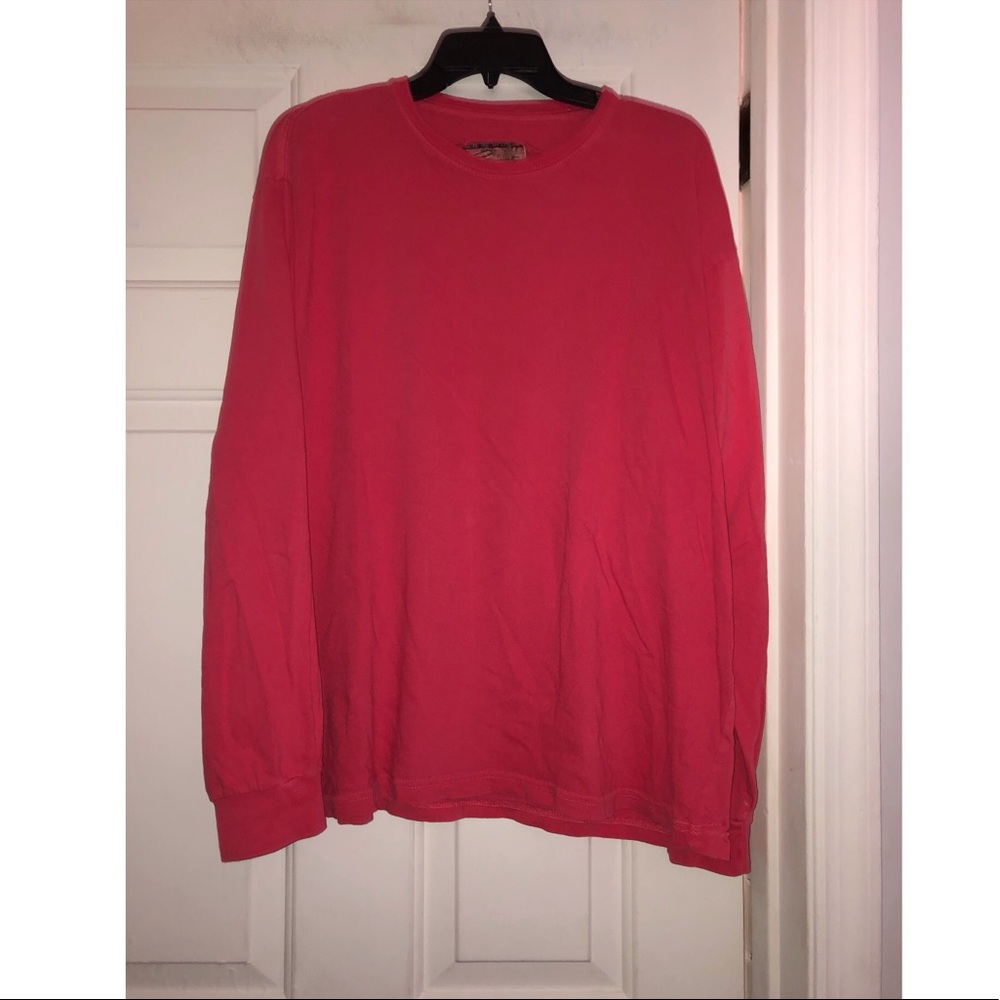 COPY - Size large light red long sleeve shirt